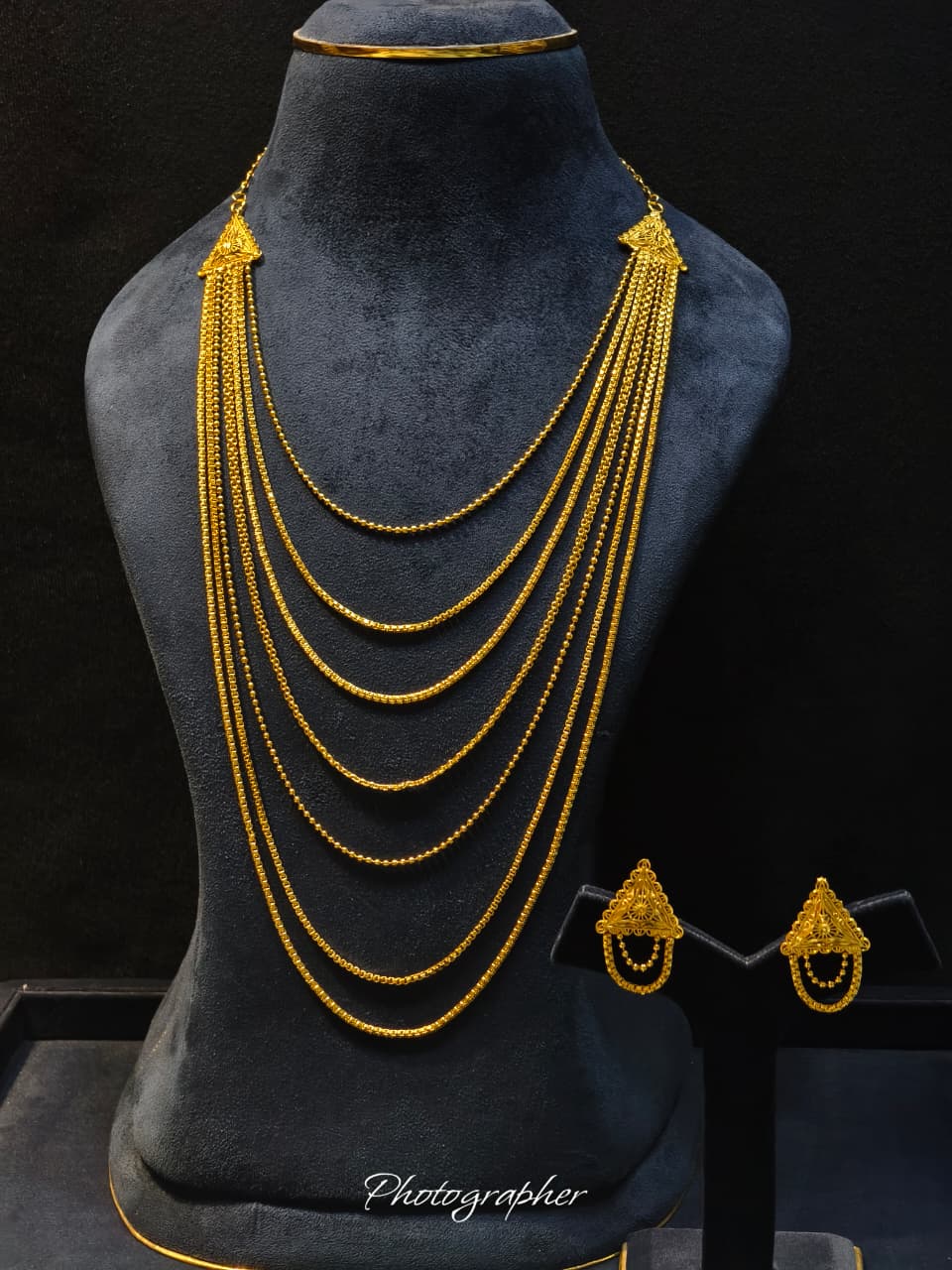 Royal Layered Gold Long Set
