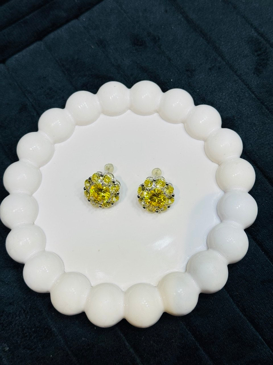 Sunflower Halo Crystal Tops