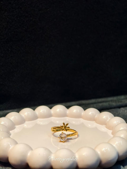 lower Shine Adjustable Ring ✨