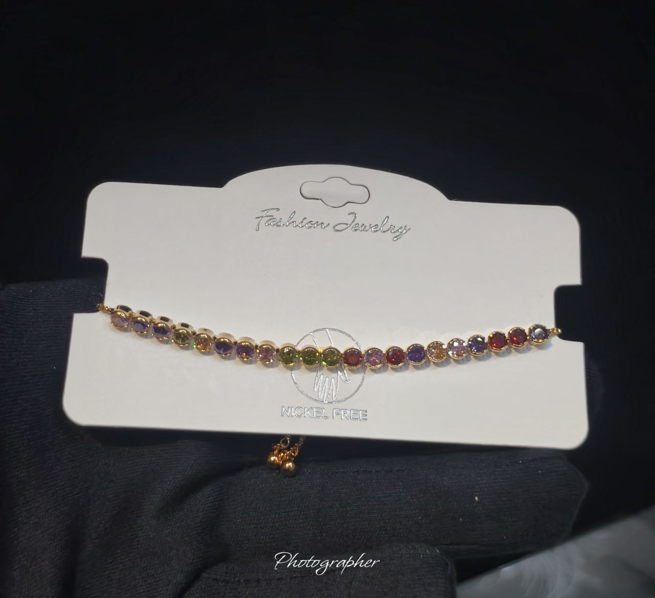 Rainbow Crystal Bracelet 🌈