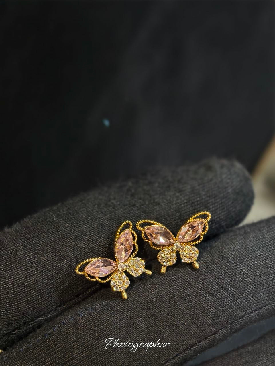 Blush Butterfly Luxe Locket Set