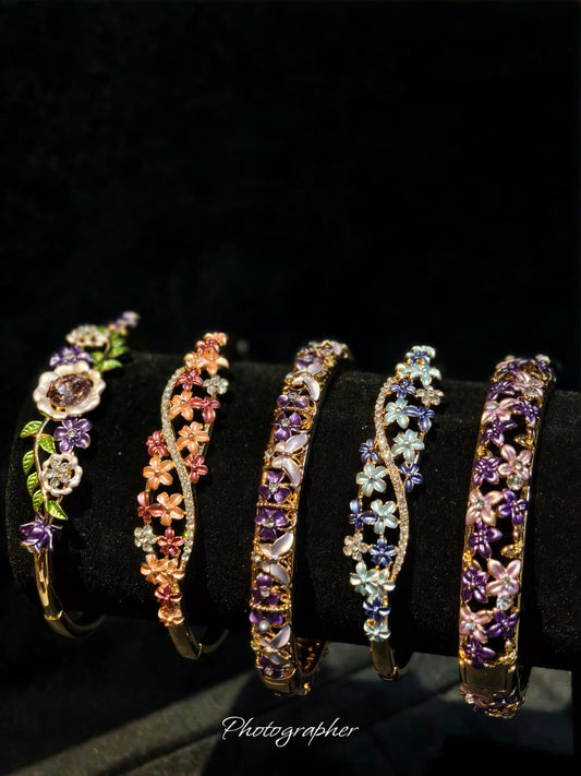 Anti Tarnish  Meenakari Handmade Work Bracelet