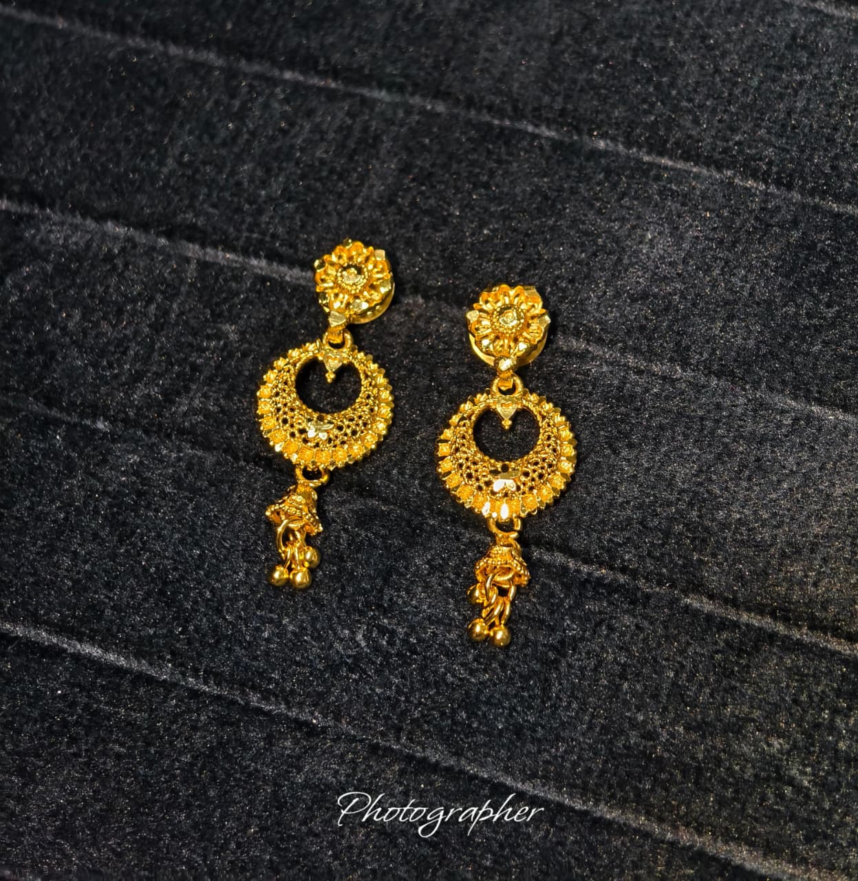 Premium 1 Gram Gold Chandbali Earrings